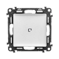 VALENA LIFE Przycisk z podświetleniem aluminium 752313
