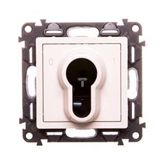 VALENA LIFE Łącznik na kluczyk 2-pozycyjny kremowy 752225