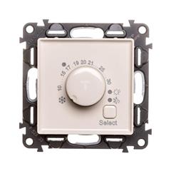 VALENA LIFE Termostat pokojowy kremowy 752233