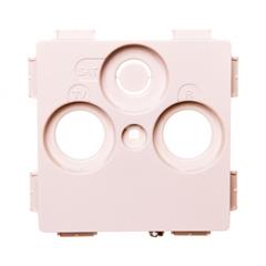 VALENA LIFE Plakietka gniazda antenowego RTV/SAT kremowy 754801