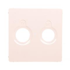 VALENA LIFE Plakietka gniazda antenowego kremowy 754821