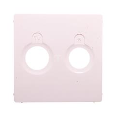 VALENA LIFE Plakietka gniazda antenowego biały 754780