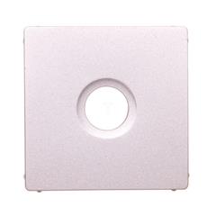 VALENA LIFE Plakietka gniazda antenowego aluminium 754762