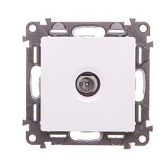 VALENA LIFE Gniazdo antenowe przelotowe biały 753161