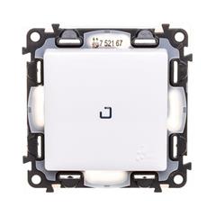 VALENA LIFE Łącznik schodowy IP44 z podświetleniem biały 752167