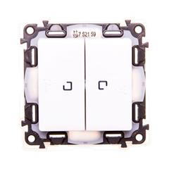 VALENA LIFE Łącznik schodowy z podświetleniem biały 752159