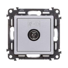 VALENA LIFE Łącznik do oświetlenia awaryjnego aluminium 752338