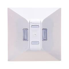 Czujnik ruchu naścienny do korytarzy i ciągów komunikacyjnych 180st montaż podtynkowy zakres 9m 18.61.8.230.0300