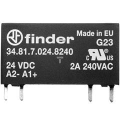 Wąskoprofilowy przekaźnik 5mm do obwodów drukowanych i gniazd SSR OC 2A/240VAC 24VDC wykonanie szczelne RTIII 34.81.7.024.8240