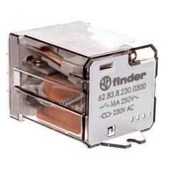 Przekaźnik 3Z 16A 230V AC na panel, Faston 250 62.83.8.230.0300