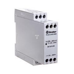 Przekaźnik kontroli napięcia 3-fazowy kontrola zaniku, rotacji i niskiej wart. nap. na fazę 208-480V AC 70.62.8.400.0000
