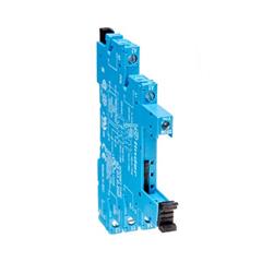 Wąskoprofilowe gniazdo 6,2mm do przekaźników serii 34, 220-240V AC/DC 93.01.0.240.0000
