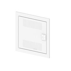 Drzwi do rozdzielni 1/14 MULTIMEDIA metalowe z ramą kompletne MSF 2000-11