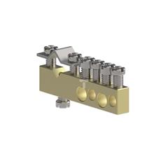 Listwa zaciskowa L-5 mosiężna MSF 2000-16