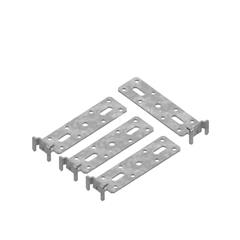 Łapy montażowe metalowe do muru /komplet=4szt./ MSF 2000-30