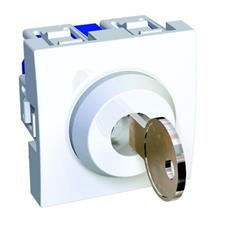 Altira Łącznik na kluczyk 3-poz. 16A biały ALB45030