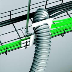 Optiline 45 Mocowanie do korytka kablowego białe ISM20813