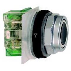 Przycisk czarny O 30, kryty z sam. powr., 1NO+1 NC 9001KR1BH13