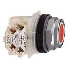 Przycisk czerw. O 30, kryty z sam. powr., 1OC 9001KR1RH13