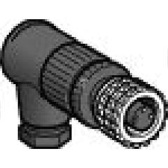 Konektor kątowy żeński, M8 , 3-pin.,, dławik kablowy M9,5x1 XZCC8FCM30V