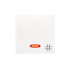 Simon Classic Klawisz pojedynczy łącznika krzyżowego biały MKW7L/11 WMCL-K8x21x-1013