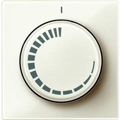 Płytka centralna regulatora obrotów, biały, połysk, system M MTN567644