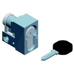 Wkłądka cylindryczna zamek wzmacniany NSYINKR2