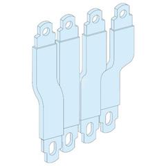 Prisma Plus, system G, połączenia między NSX-IN250 w kanałach i szynoprzew. 04075