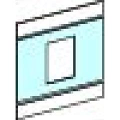 Prisma Plus, system P, płyta czołowa do wysuwnego NW 03710