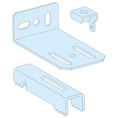 Prisma Plus, system P, zestaw montażowy podłogowy lub ścienny 08704