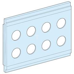 Płyta montażowa z ośmioma otworami o średnicy 22mm 08862