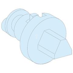 Prisma Plus - system G i P - mechanizm męski trójkątny - 6,5mm 08947