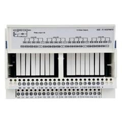 Podstawa bazowa wyjść ABE7 16-kanałowa przekaźnikowa do sterowników Twido PLC ABE7E16SRM20