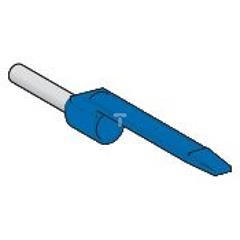 Końcówka tulejkowa izolowana 0,75mm2 niebieska DZ5CA007 /100szt./
