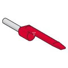 Końcówka tulejkowa izolowana 1mm2 czerwona DZ5CA010 /100szt./