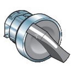 Głowica oper. z kołnierzem O 28,5mm, metalowa, rączka czarna standardowa KAXZ1M12