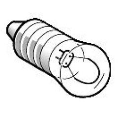 Żarówka sygnalizacyjna przezroczysta, EP 10/14, 230 V 6 W DL1AA220