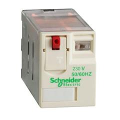 Przekaźnik mocy wtykowy, Zelio RPM, 2 styki przełączne, 230 V AC, dioda LED RPM22P7