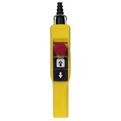 Kaseta sterownicza wisząca XAC-A uchwyt pistoletowy-2 przyc. 1 awar. zat. XACA2153