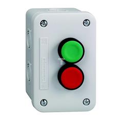 Kaseta sterownicza XAL-E, przycisk ziel. 1 NO+przycisk czerw. NC XALE2011