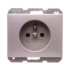 K.5 Gniazdo pojedyncze z/u aluminium 6765757003