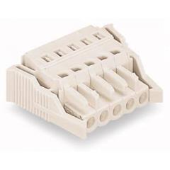 Gniazdo MCS-MIDI Classic 8-biegunowe jasnoszare raster 5mm 721-108/037-000