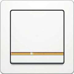 Q.1 Klawisz z 2 dołączonymi soczewkami  śnieżnobiały aksamit 16216089