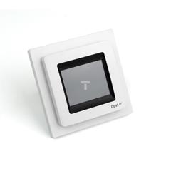 Termostat elektroniczny DEVIreg Touch 230V 16A 5-35°C IP21 śnieżnobiały 140F1071