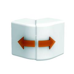 Optiline 45 Narożnik zewnętrzny PC/ABS biały ISM10102