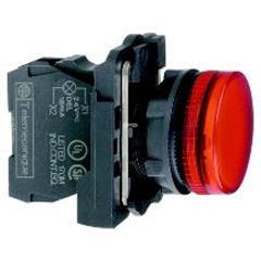 Wskaźnik św. czerw. O22 zwykła soczewka zinteg. LED 110...120V XB5AVG4