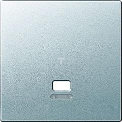 Płytka centralna z okienkiem sygnalizacyjnym do łącznika pociąganego, alu, Sys M MTN3380-0460