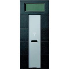 Przycisk wielofunkcyjny poczwórny plus z regul. temp., antracyt, Sys M MTN6214-0414