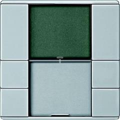 Przycisk wielofunkcyjny podw. plus z regul. temp., alu, Artec/Antique MTN6212-4060