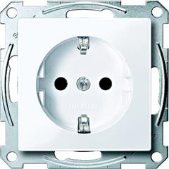 Gniazdo wtykowe SCHUKO, z przesłoną, b.śrub., B.A, P, Sys M MTN2300-0325